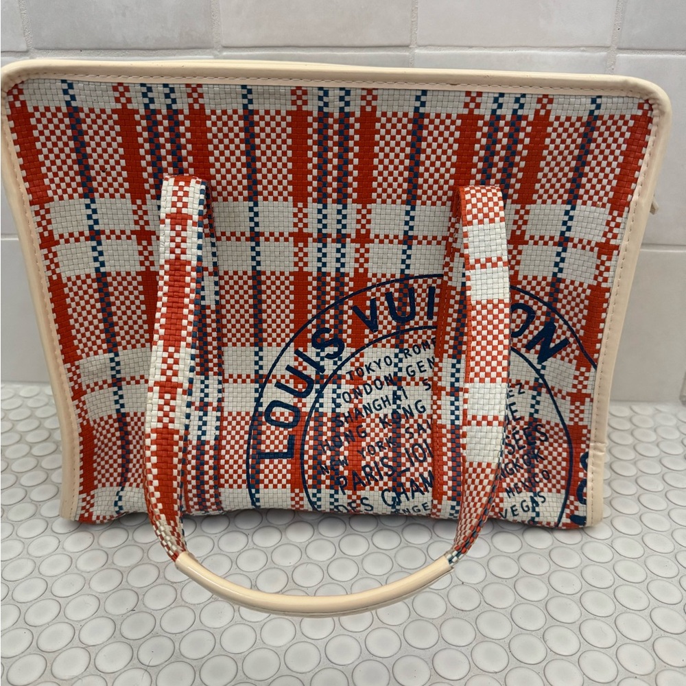 Louis Vuitton Limited Edition Braided Street Shopper Authentic